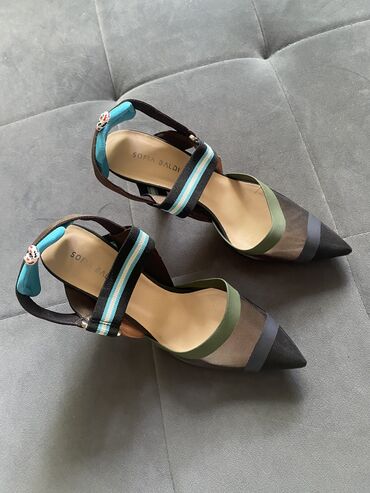 женские модные туфли: Туфли 4F, 38, цвет - Зеленый