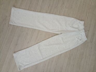 стильные женские брюки: Күнүмдүк шымдар, Түз, Бели орто, Жай, L (EU 40)