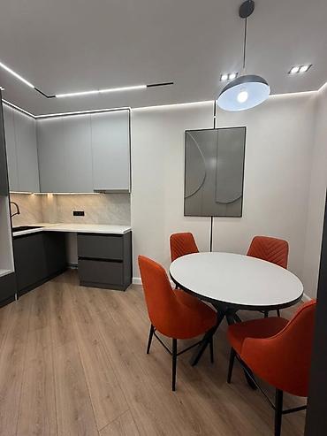56: 2 комнаты, 56 м², Асанбай мкр Элитка, 5 этаж, Дизайнерский ремонт — 6