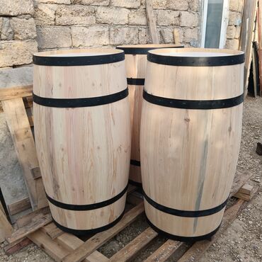 Bağ və bostan üçün digər məhsullar: Turşu tutma üçün qapaqlı xalis palıd çəlləklər. sifarişlə — 5