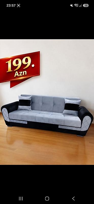 yer divanlari: Divan – iki rəngli dizayn - Model: üç nəfərlik, yumşaq oturacaq və — 1