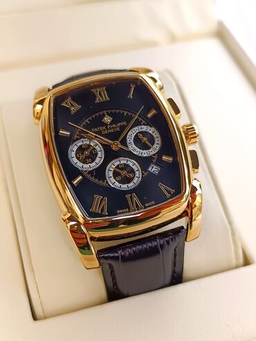 Qol saatları: Yeni, Qol saatı, Patek Phillipe, rəng - Qızılı — 11