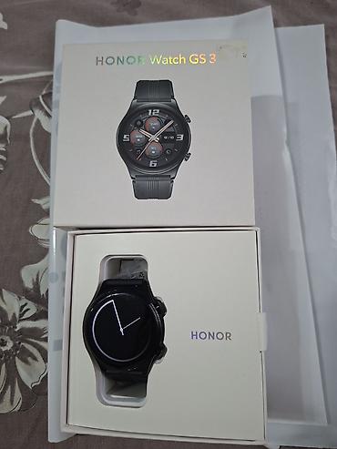 honor 30 i: HONOR Watch GS 3 ağıllı saat. Dairəvi korpusa malik zərif dizaynda — 1