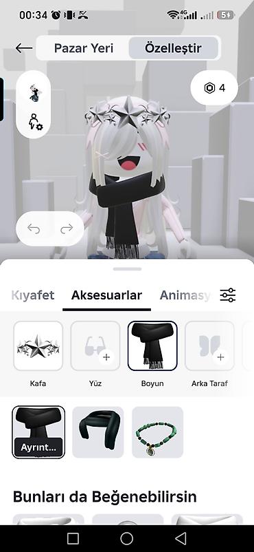 robux qiymetleri: Roblox Avatar Özəlləşdirmə Paketi – mobil üçün - Platforma: Roblox — 6