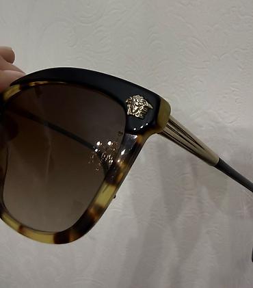 туфли versace: Солнцезащитные очки очки, Versace, Женские, Вайфареры, Линзы градиентные, Б/у — 1