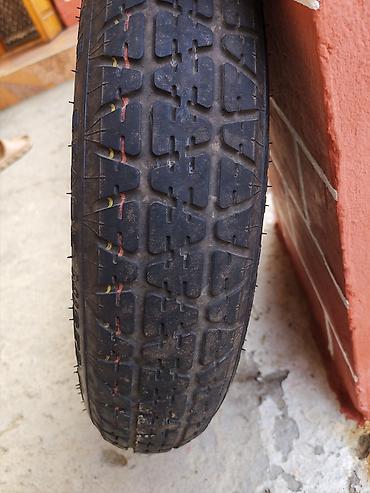 Шины и диски: Dönər ehtiyat təkər (space saver) – Dunlop SPARE TIRE, disklə birlikdə — 2