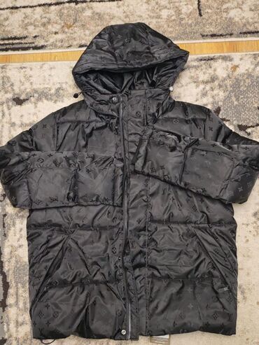 Куртки: Мужская куртка, S, M, L, Balenciaga, Новый, цвет - Черный, Бесплатная доставка — 14