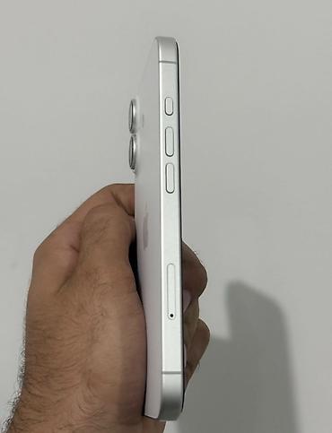 iphone usb: IPhone 16, 128 GB, Ağ, Face ID, Simsiz şarj, Sənədlərlə — 4