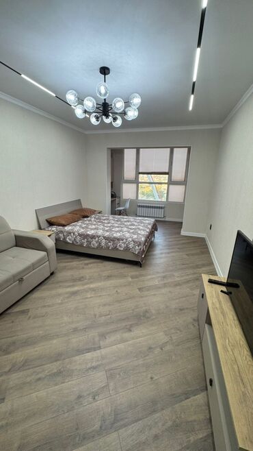 ипотека на 10 лет без первоначального взноса бишкек: 1 комната, 54 м², 106 серия улучшенная, 7 этаж, Евроремонт