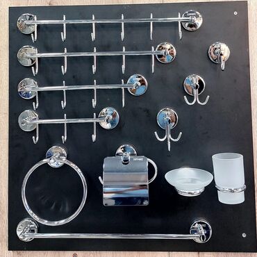 Hamam üçün aksessuarlar: “Asılqanlar” ✅ asılqanların matrialı paslanmaz poladdandır — 8