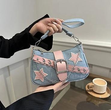 Аксессуары: Y2K Star Bag — стильная сумка с яркими акцентами звезд, ремешком с — 8
