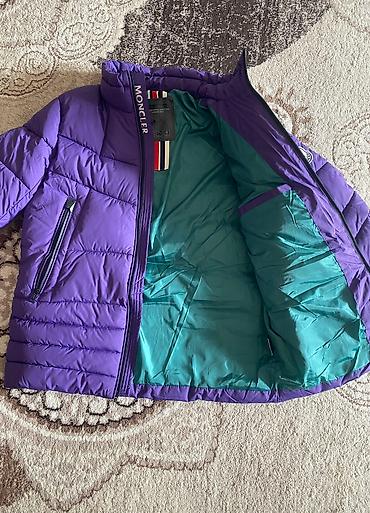 tech flecee: Мужская куртка, 2XL, Moncler, Новый, цвет - Фиолетовый, Самовывоз — 4