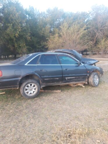 Унаа сатып алуу: Audi A6 C4 седан (примерно 1994–1997 гг.) в темно‑сером цвете. Машина