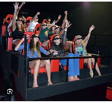 Salon, tibbi mebel: 7D əyləncə kino attraksionu – tam immersiv çoxoturacaqlı platforma - — 1