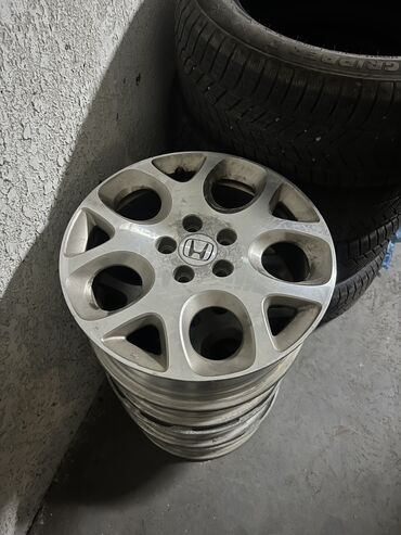 запчасти хонда аккорд: Литые Диски R 16 Honda, Комплект, отверстий - 5, Б/у
