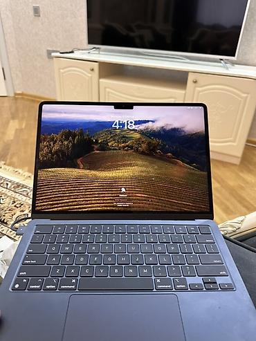 apple notebook: MacBook Air M2 (2022) satılır 🔥 Çox az istifadə olunub, demək olar — 3