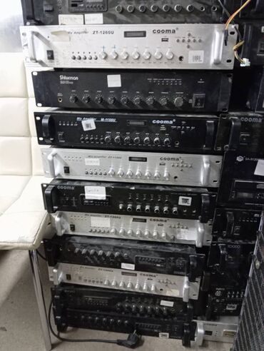ses yazan: Səs Gücləndirici (Usilitel) Profesional Stereo AV AMPLİFİER Tuner MP3