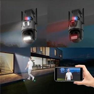 Kamere za video nadzor: Spoljna Wi‑Fi PTZ sigurnosna kamera – GuoanVision 4K Ultra HD, 8MP — 16