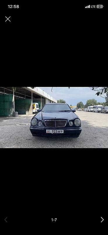 бампер задний w210: Mercedes-Benz E-Class: 1998 г., 3.2 л, Автомат, Бензин, Седан — 5