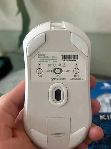 Компьютерные мышки: Игровая мышь Darmoshark M3 KIRAN (Three Mode Gaming Mouse), белая - — 2