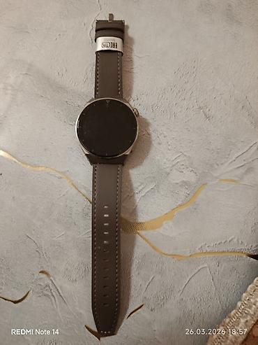 saatlar smart: Ağıllı saat – dairəvi sensorlu ekranlı, metaldan korpuslu model. Kəmər — 1