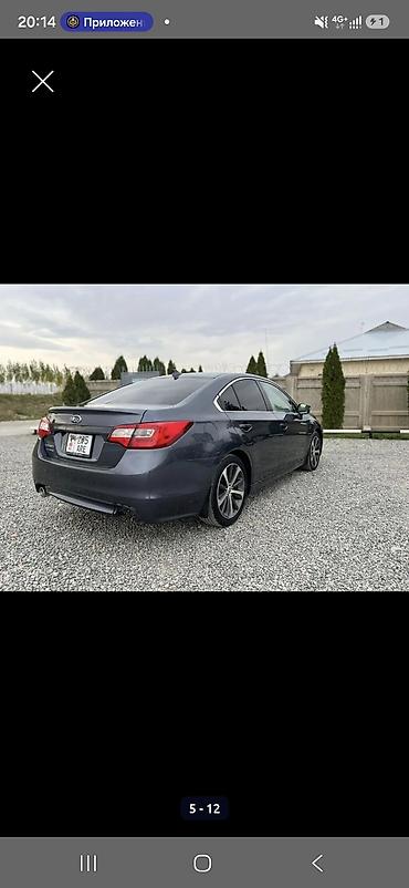 avalon 2017: Subaru Legacy: 2017 г., 2.5 л, Автомат, Бензин, Седан — 7