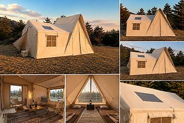 İdman və istirahət: A frame sisme cadir Wolf nest Havali Cadir palatka (yeni mallar) — 3