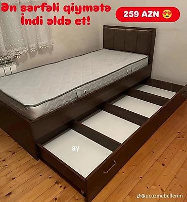 siyirmeli dolablar: Yeni, Təknəfərlik çarpayı, Bazasız, Matras ilə, Siyirməli — 1