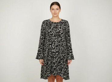 modne klasyczne sukienki na wesele: Janina, Sukienka damska, rozmiar XL