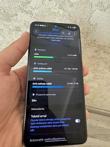 samsung kohnə: Samsung Galaxy S21 FE, 128 GB, rəng - Qara — 1