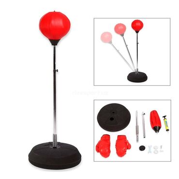 Боксерские груши: 🥊 Напольный бокс-набор с грушей на стойке — для подростков! Идеально — 5