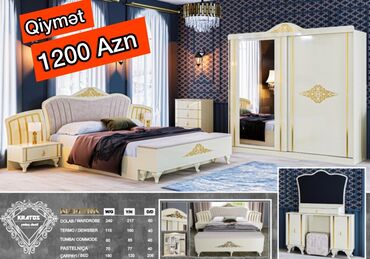 Yataq otağı dəstləri: İkinəfərlik çarpayı, Azərbaycan, Yeni -da lalafo.az — 3 Yataq otağı dəstləri: İkinəfərlik çarpayı, Azərbaycan, Yeni — 3