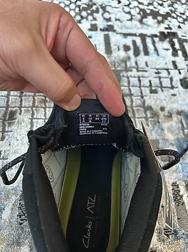 Мужская обувь: Мужские ботинки, 43, Clarks, Новый, цвет - Черный, Самовывоз — 5
