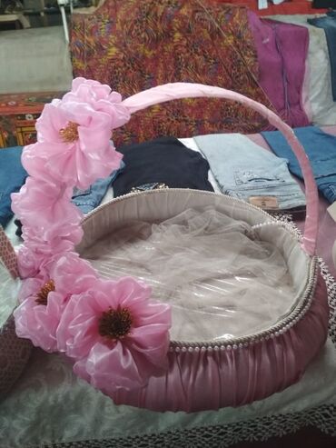 Xonçalar: Bəzəkli dekorativ səbətlər – toy, xına, nişan və tədbirlər üçün - — 2