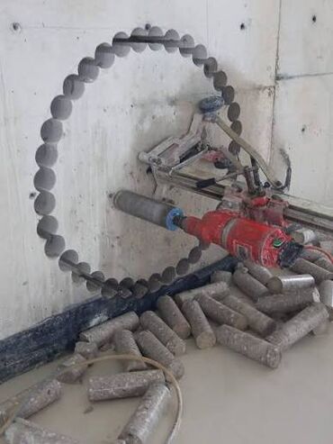 Beton işləri: #Betonkesme #betondeşmə Beton kubik kərpic - dən kəsim deşim — 2