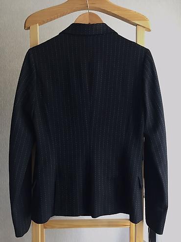 Брючные костюмы: Наименование: блейзер в вертикальную полоску с сатиновым подкладом — 3