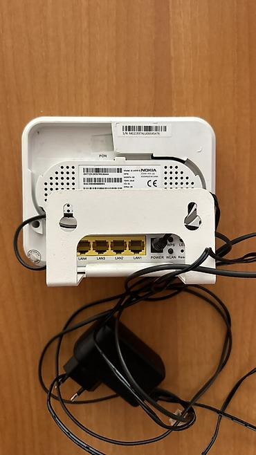 fiber modem: Nokia G-240W-H GPON Wi‑Fi router/ONT - Model: Nokia G-240W-H (GPON — 3