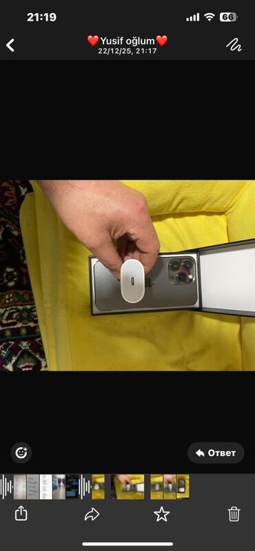 Apple iPhone: IPhone 13 Pro, 256 GB, Midnight, Simsiz şarj — 4