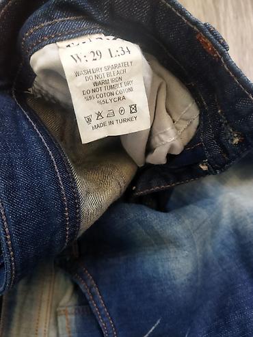 ağ şalvar kişi: Cins şalvar yeni, 29/34 ölçü. Turkiyenindi — 3