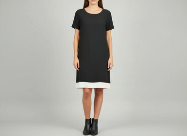 sukienki z żakietem dla puszystych: Sukienka damska, rozmiar S