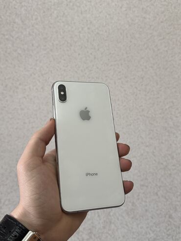 şarj: IPhone Xs Max, 64 GB, White Titanium, Simsiz şarj, Face ID