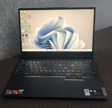 Ноутбуки: Ноутбук, Lenovo, 16 ГБ ОЗУ, AMD Ryzen 7, 15.6 ", Б/у, Игровой, память SSD