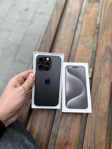 Apple iPhone: IPhone 15 Pro, 256 GB, Qara, Face ID — 27