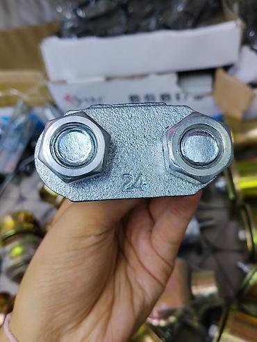 зажим для кабеля: Хомуты для тросов (кабельные зажимы U-образные) - Тип: двухболтовой — 2