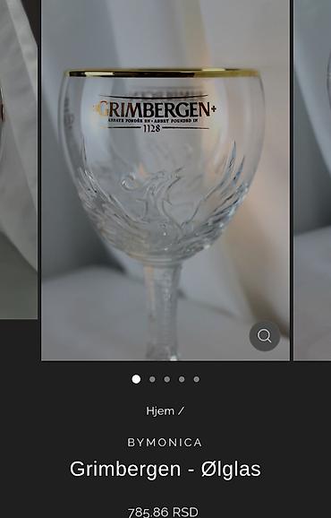 heinken case: Case nove vintaz orig.Grimbergen za pivo kristalno staklo. Case nove — 3