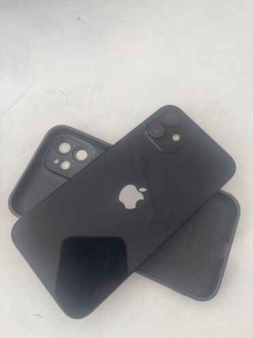 айфон про 16: IPhone 12, Б/у, 128 ГБ, Черный, Зарядное устройство, Чехол, 78 %