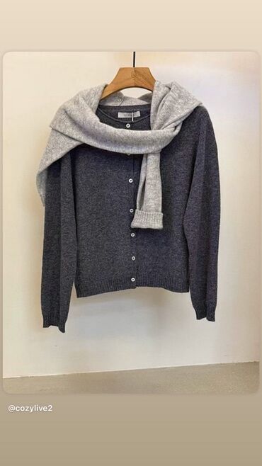 срочно продаю в связи с переездом: Кашемировый кардиган с пуговицами - Материал: мягкий тонкий трикотаж