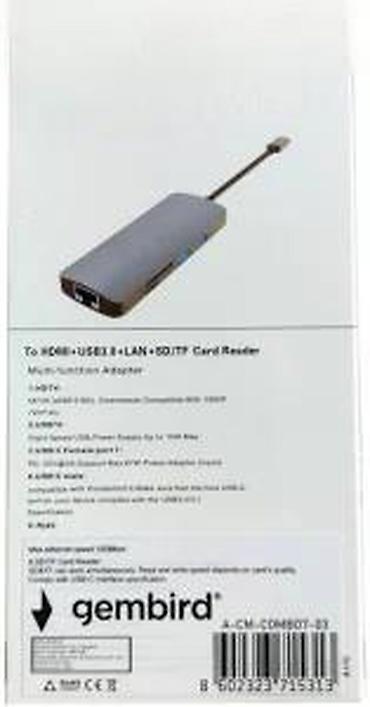 Doking stanice: USB-C multifunkcionalni hub/dok – sve u jednom proširenje priključaka — 15