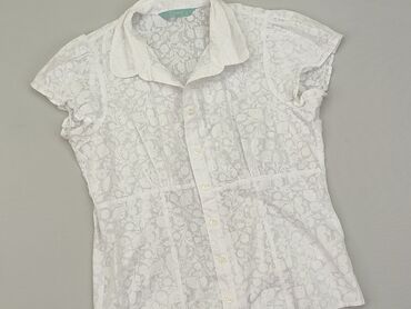 białe bluzki dopasowana krótki rękaw: Bluzka Damska, Tu, L, stan - Idealny