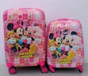 Rančevi, torbe i koferi: Dečiji set kofera – 2 komada, motiv Mickey & Minnie - Dizajn — 16